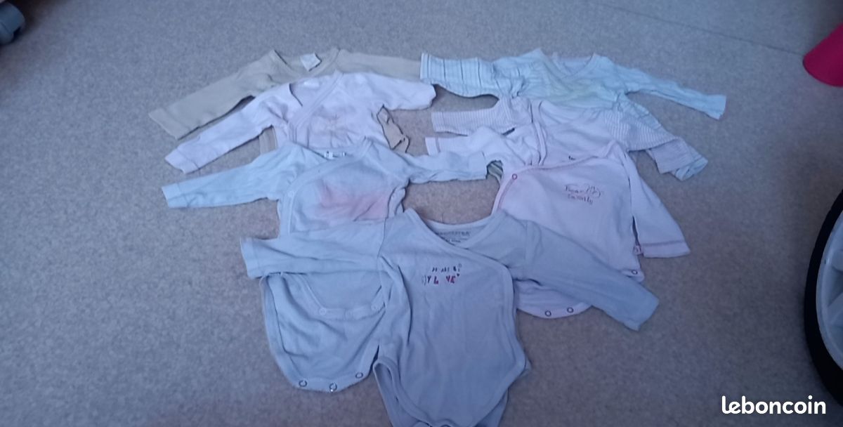 Body pour bébé 1 mois fille (image 3)