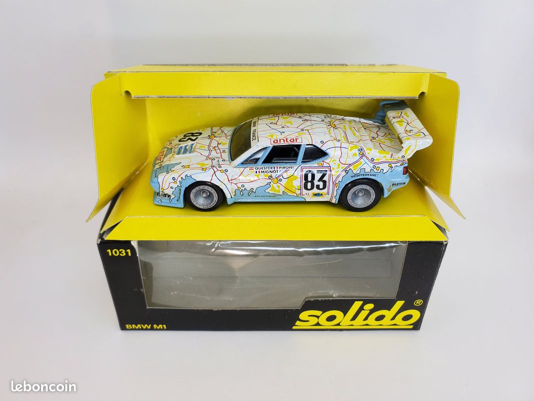 Solido 1/43 N°1031 BMW M1 jamais joué en boîte