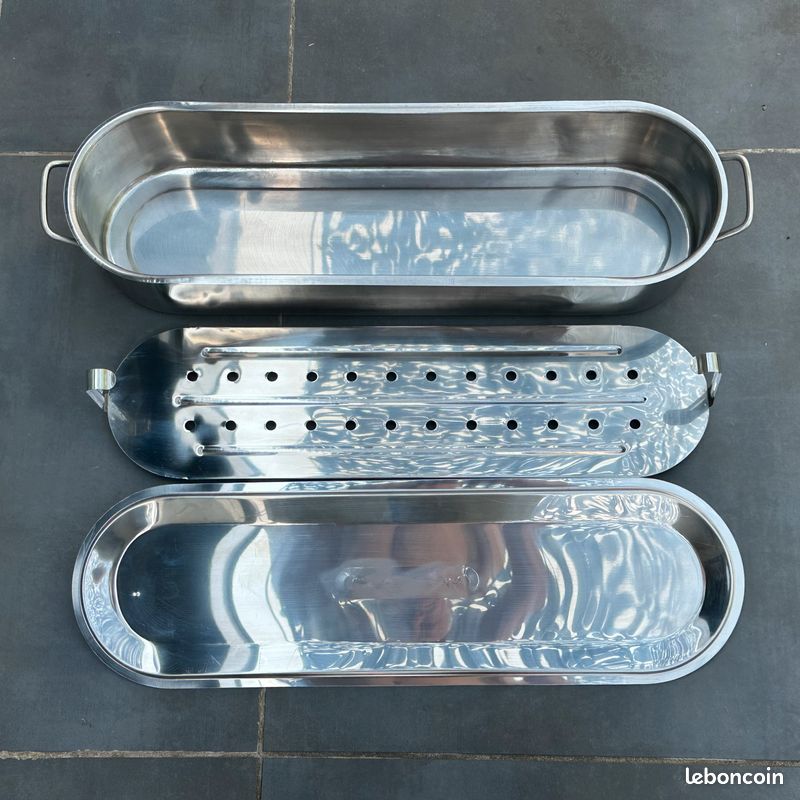 Saumonière inox 60 cm, tous feux (image 2)