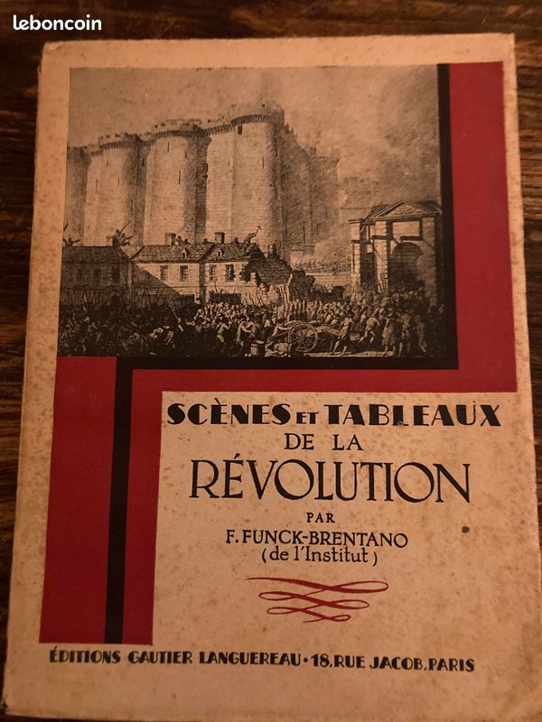 Scenes et tableaux de la revolution - Funck-Brentano - 1945 (image 1)