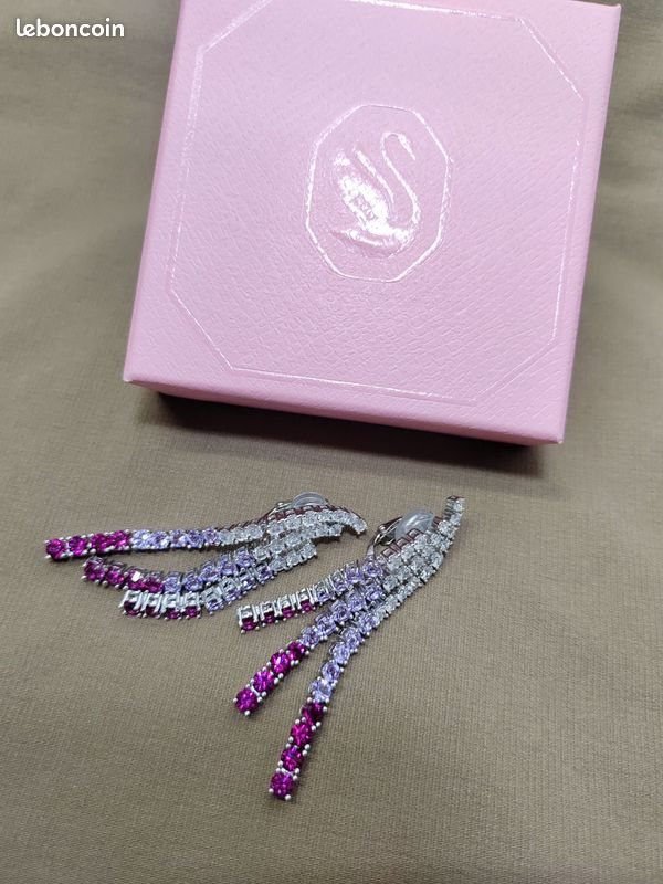 Boucles d'oreilles Swarovski (image 2)