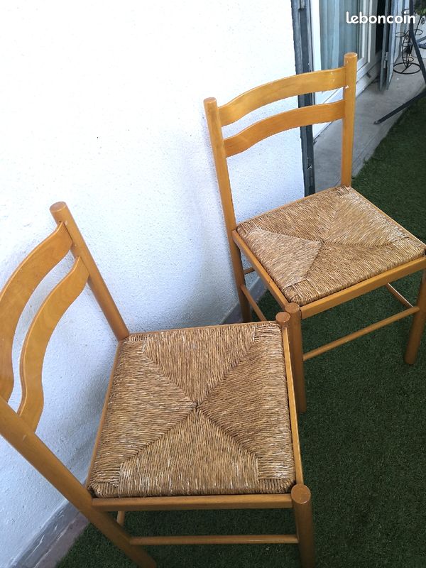 2 Chaises Artisanales (image 1)