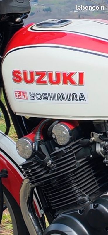 Cache chromé Suzuki GS 1000 (image 1)