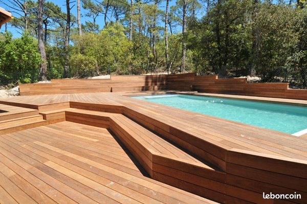 DESTOCKAGE Lames terrasses bois (image 4)