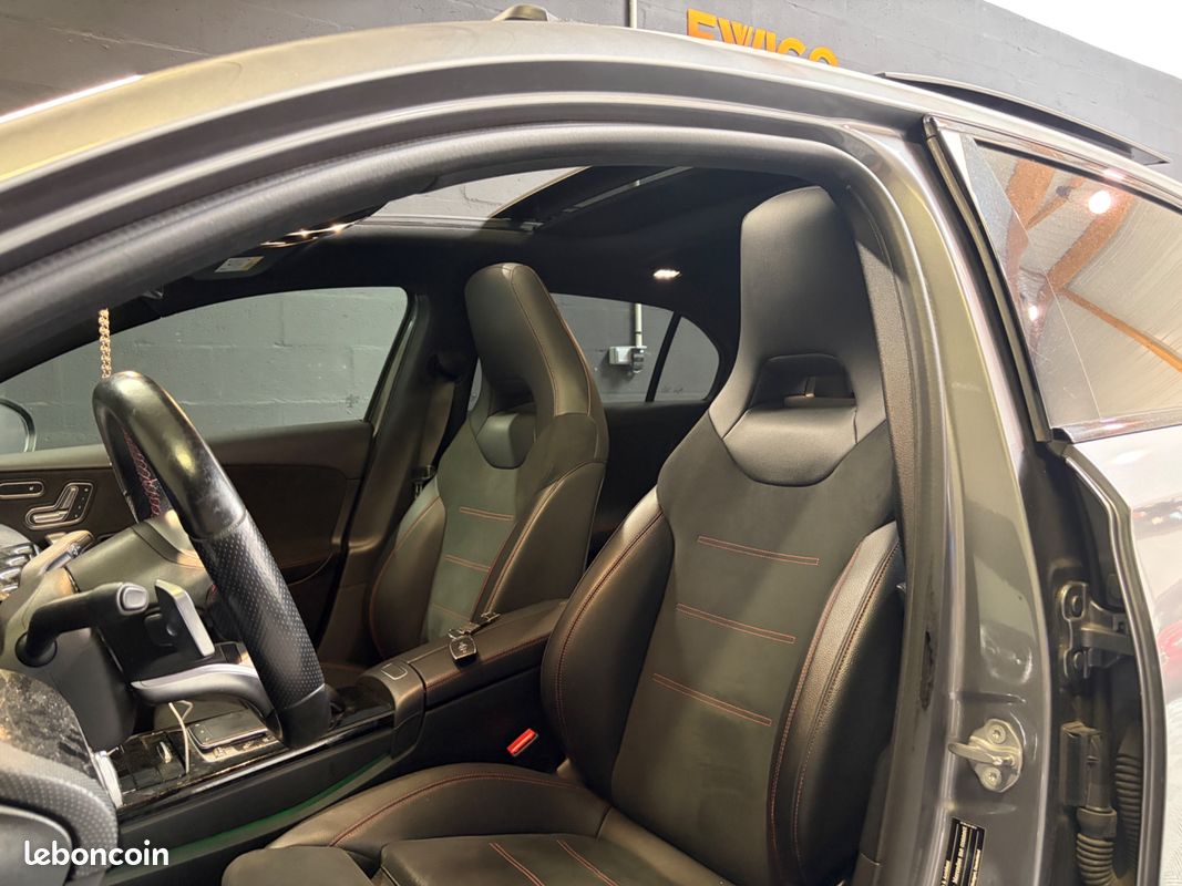 Mercedes-benz classe a 2.0 200 d 150ch amg line 8g-dct toit ouvrant/ sieges elecs chauffants/ camera 360/ pack black (image 5)