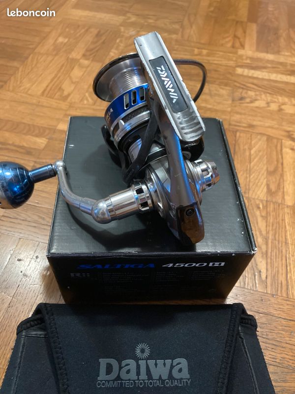 Moulinet Daiwa Saltiga Z 4500 - Big Game Pêche En Mer - 4.9:1 - Très Bon état