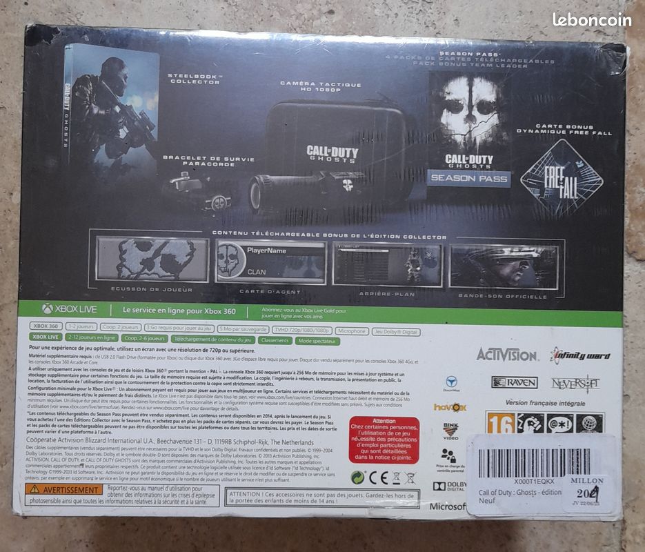 Call of Duty : Ghosts - édition prestige