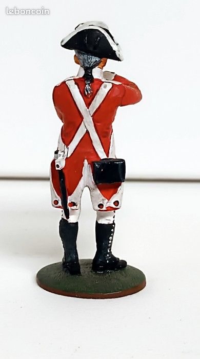 Figurine DelPrado En Plomb - Soldat Infanterie Marine GB 1795 - Occasion - Échelle 1:32