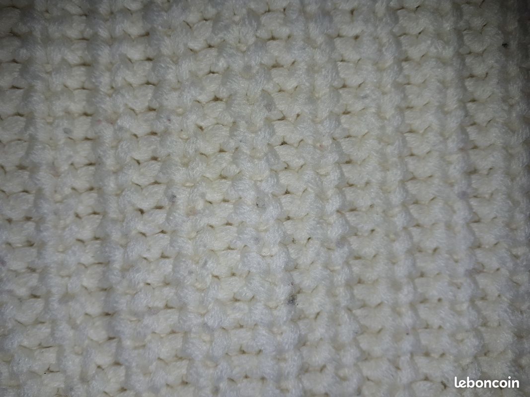 Gilet blanc 6 ans (image 6)