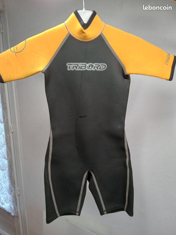 Combinaison De Surf Enfant Décathlon Tribord – Taille 8-10 Ans (occasion)