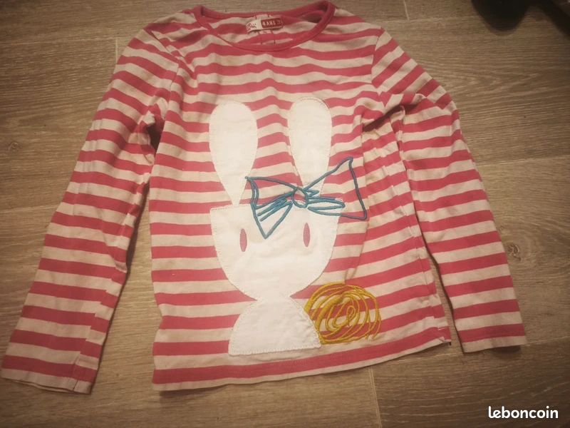 Tshirt manches longues taille 4 ans (image 1)