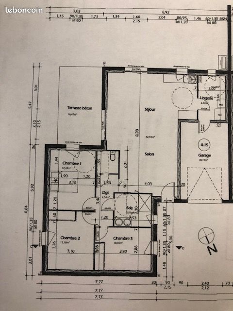 Maison 5 pièces 97 m² · à Vair-sur-Loire · 97 m² · 950 €/mois