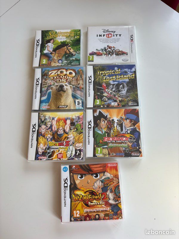 Lot De 3 Jeux Xbox + 1 Boîte Vide – Bon état – Jeux D'occasion Fonctionnels
