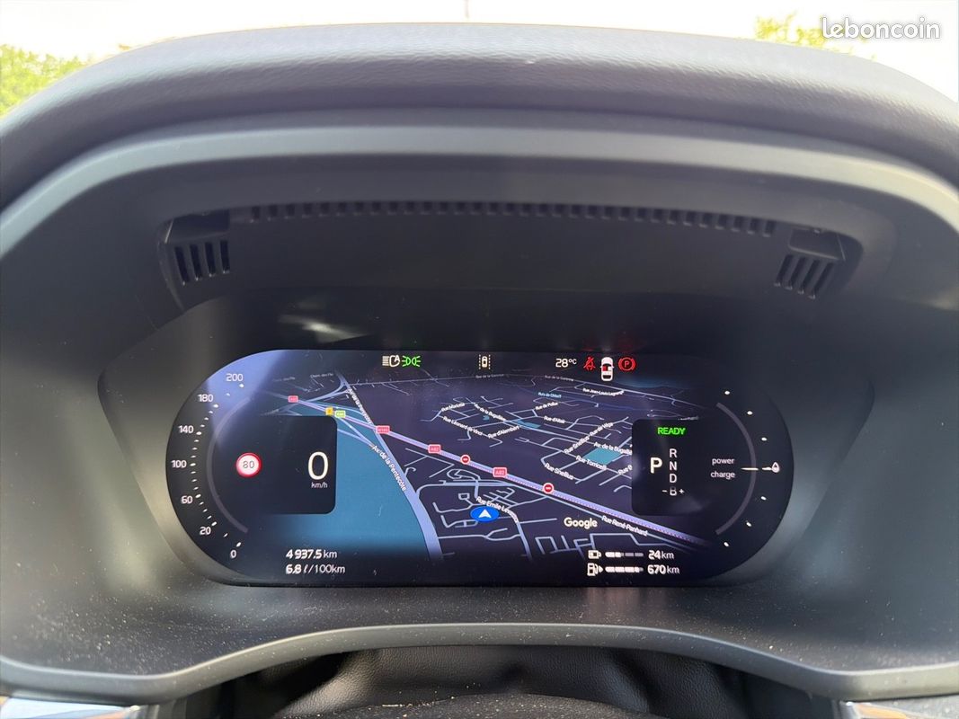 VOLVO XC60 T6 AWD Hybride rechargeable 253 ch+145 ch Geartronic 8 Plus Style Dark (image 25)