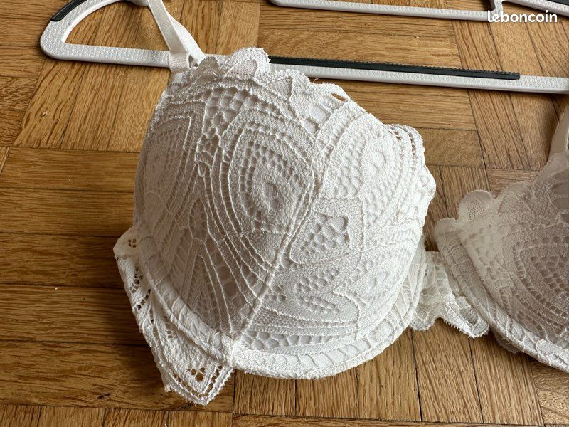 Neuf - soutien gorge blanc 90A (image 2)