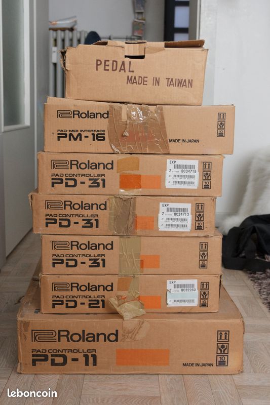 Batterie électronique Roland + boite à rythme Boss (image 17)