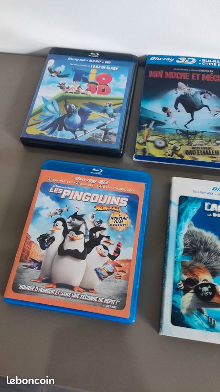 Lot de 7 blu-ray 3D/DVD/blu-ray proche du neuf 7 l'un (image 3)