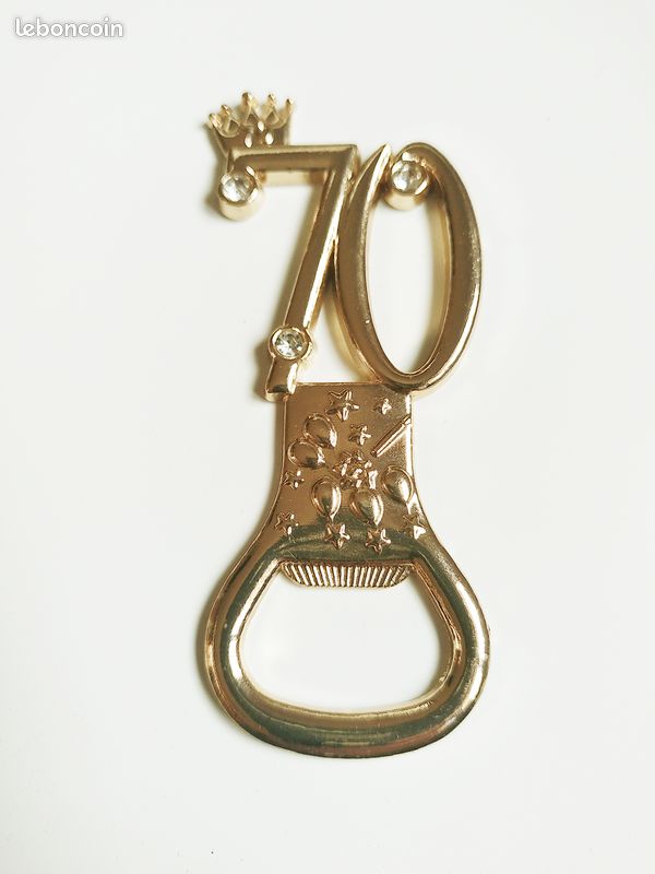 Décapsuleur anniversaire 70 ans (image 1)