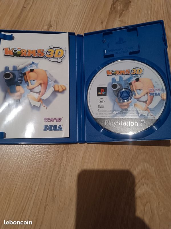 Worms 3D / PS2 / Complet / Fr. - Nostal'Geek
