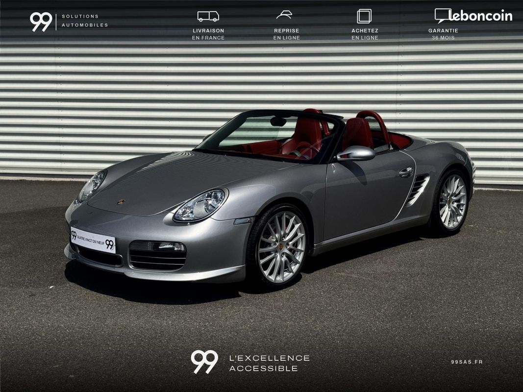 Porsche boxster porsche rs 60 spyder 3.4l 303ch bose echappement sport pcm livraison reprise (image 6)