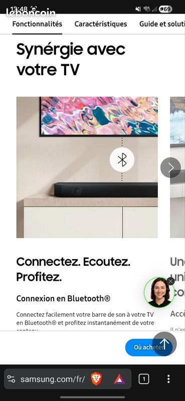Barre de son samsung (image 8)