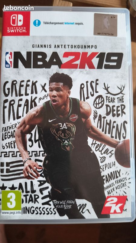NBA2K19 jeu Switch (image 1)