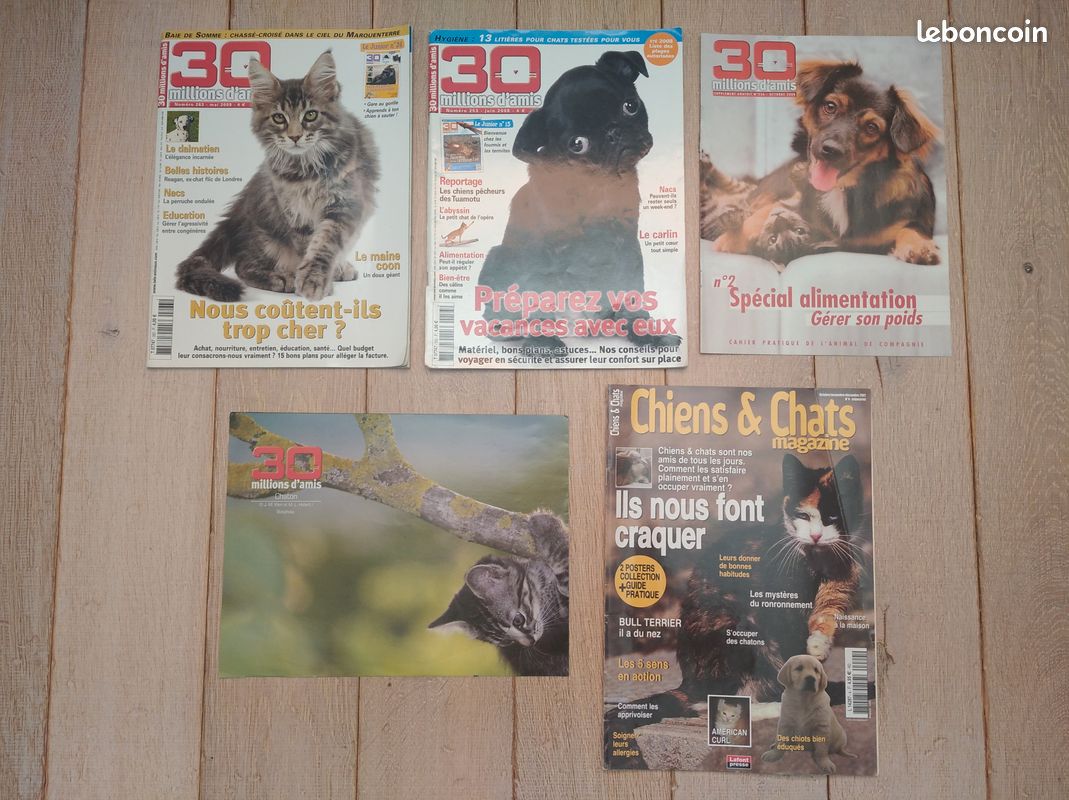 37 magazines 30 millions d'amis + 3 numéros spéciaux + posters à venir chercher secteur Nancy (image 1)