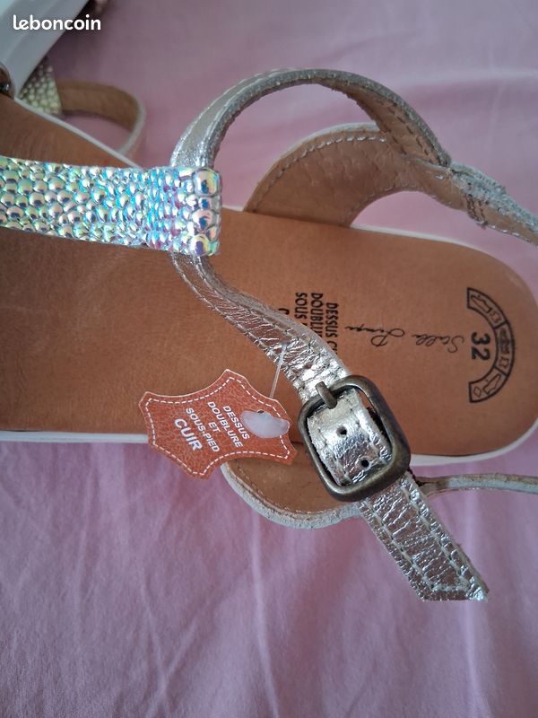 Des sandales en cuir pour fille taille 32 ,Stella Tempa (image 11)