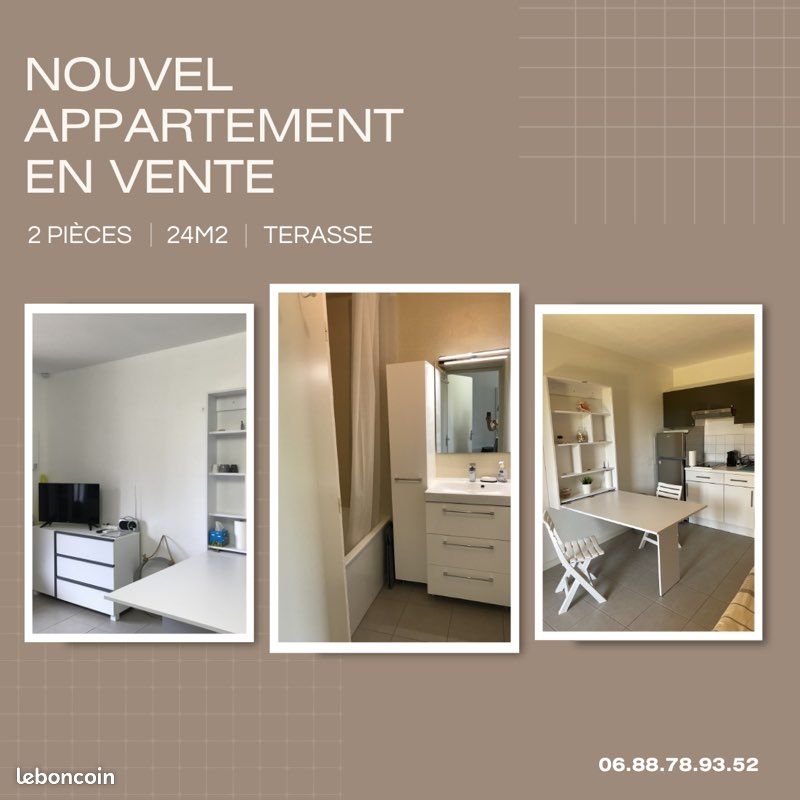 Appartement 2 pièces 25 m² · à Saint-Cyprien · 25 m² · 120 000 €