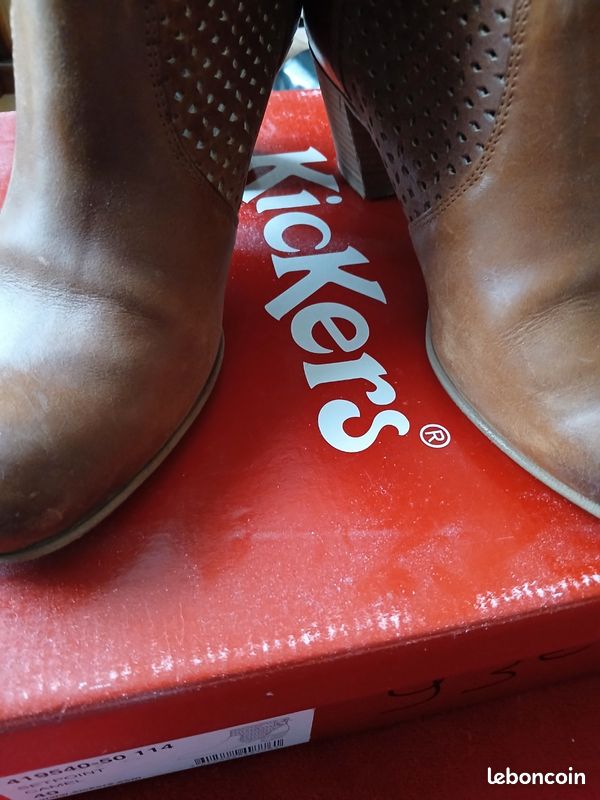 Bottines femme pointure 40 kickers (image 4)
