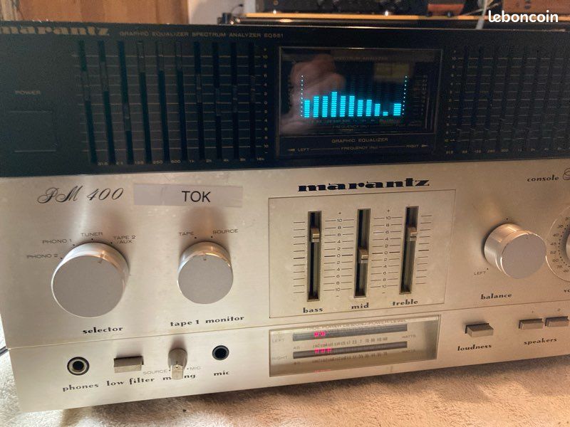 Marantz EQ515 Stereo Graphic Equalizer AC100V 50/60HZ Very Good