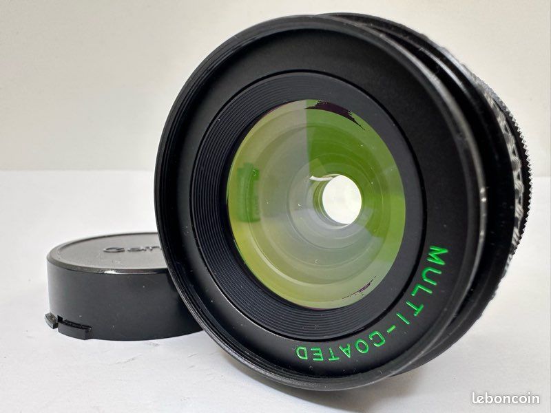 Objectif Makinon 28mm F/2.8 Grand Angle Pour Canon FD - Occasion En Très Bon état