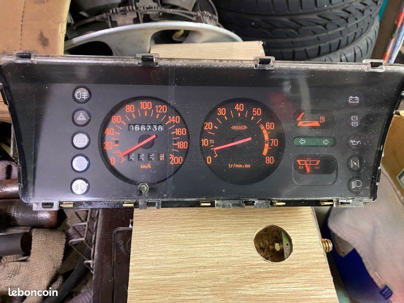 Compteur Renault 5 alpine turbo (image 1)