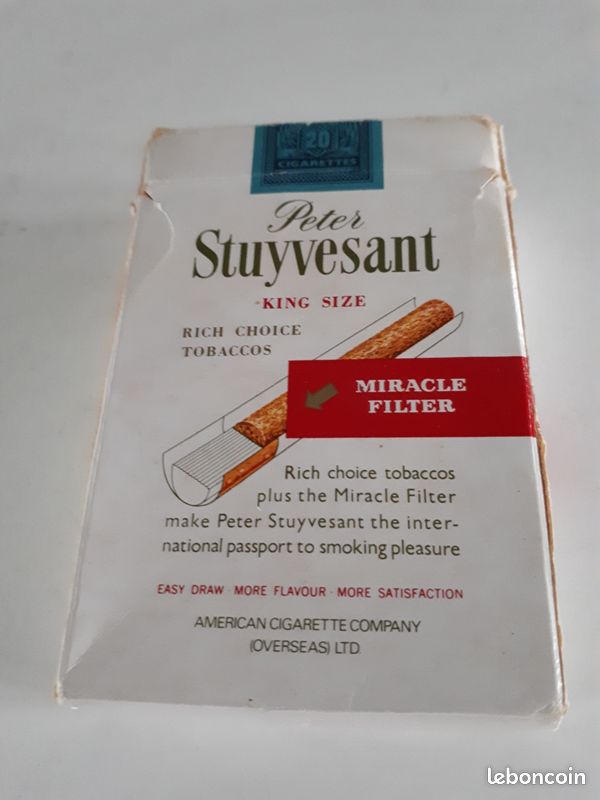 Paquet de cigarettes d'occasion - Collection - leboncoin