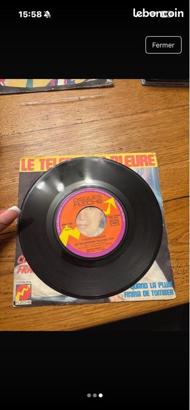 45 tours Claude François (image 3)