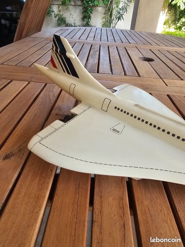 Exogio Concorde 1/200 Air France – Modèle Avion Métal Et Plastique, 30,5 Cm – Collection Ou Cadeau