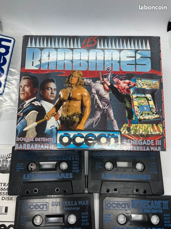 Infernal runner sur Amstrad CPC Cassette K7 464 testé