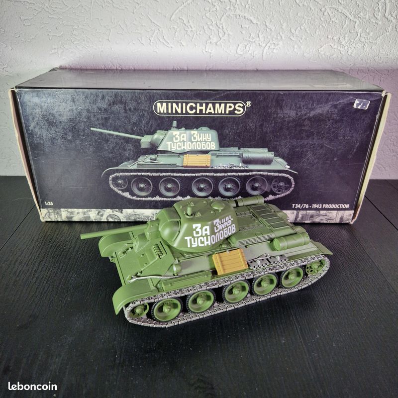 Minichamps (Paul's Model Art) - Char T-34/76 – 1943 - 350 020000 - 1/35e (image 1)