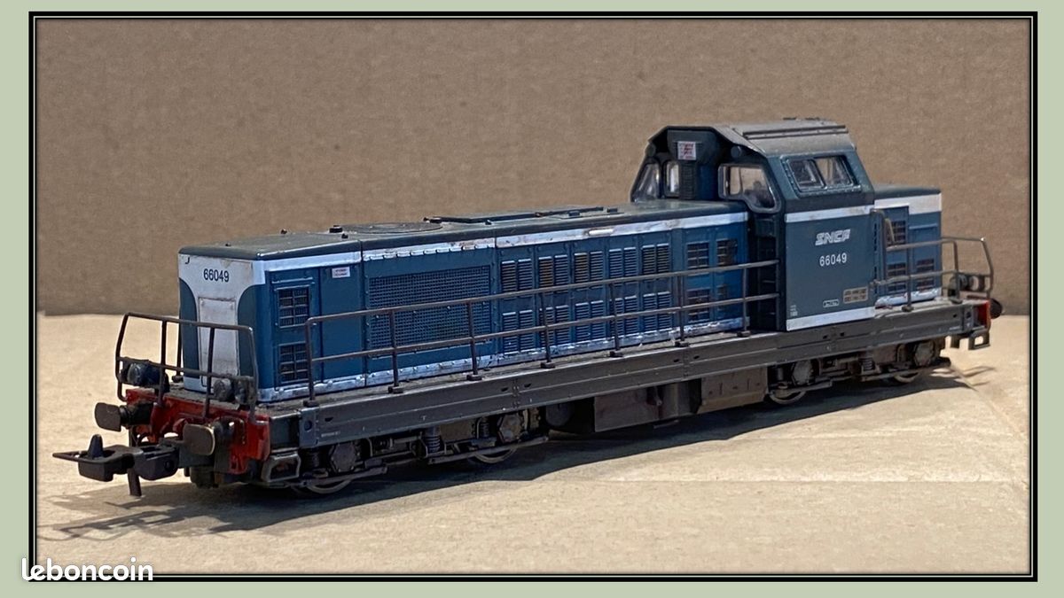 Locomotive PIKO 95154.1 HO : Motrice Diesel SNCF BB 467534 #33 (fret/occasion)
