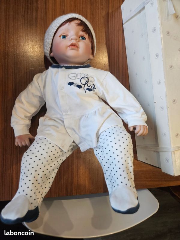 Poupée D'artiste En Porcelaine 45 Cm – Collection, Excellent état