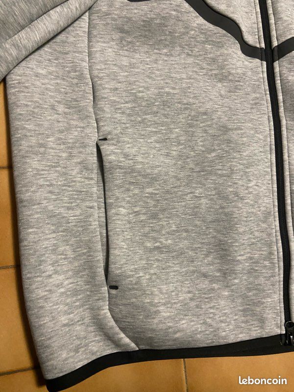 Veste nike tech gris taille M (image 4)