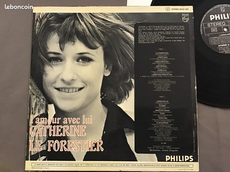 33t Catherine Le Forestier « l amour avec lui » (image 4)