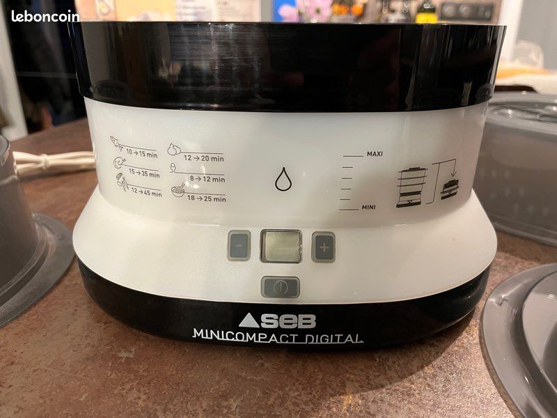 Cuiseur vapeur Mini compact Digital Seb (image 2)