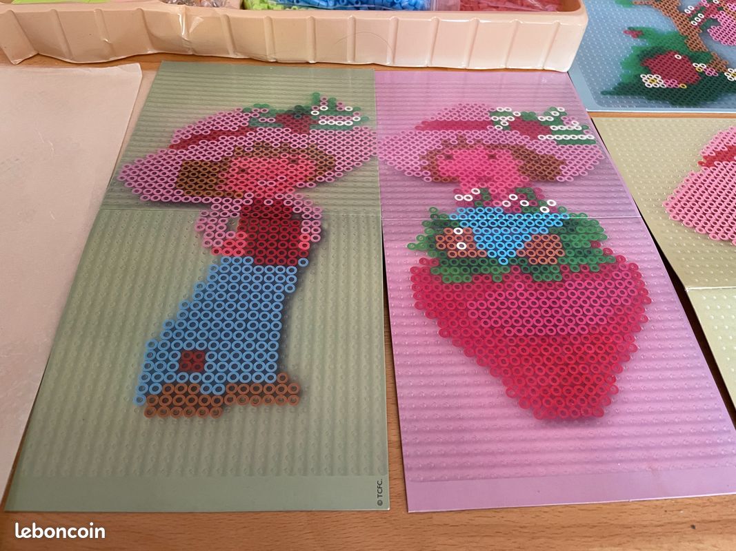 Perles à repasser Charlotte aux fraises, canal toys, coffret neuf (image 5)