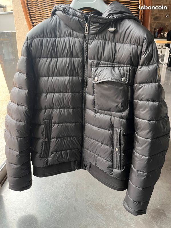 Doudoune BELSTAFF noir T52 Vêtements
