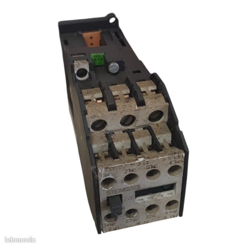 SIEMENS 3TF43 Contacteur de puissance + BOBINE 3TY4803 24V (image 3)