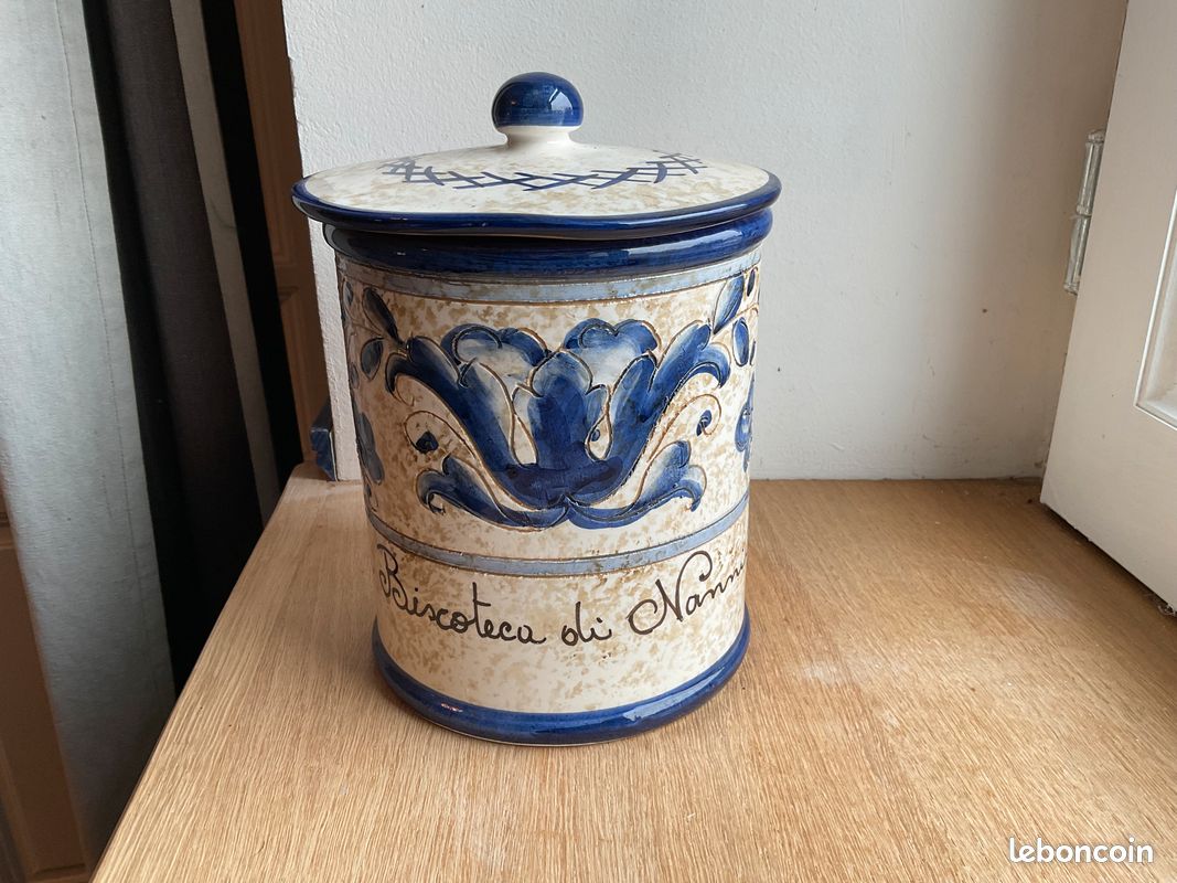 Pot à biscuits céramique Nannini (image 1)