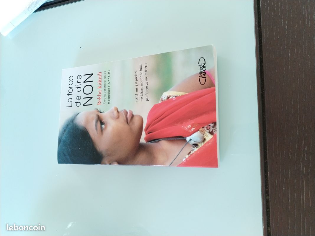 Livre, la force de dire NON, auteur Rekha Kalindi (image 1)