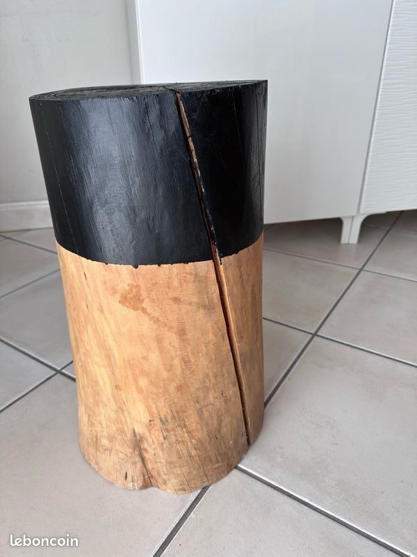 Table d'appoint en bois de manguier naturel 30