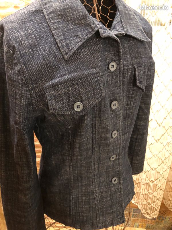 Veste jean légère (image 2)